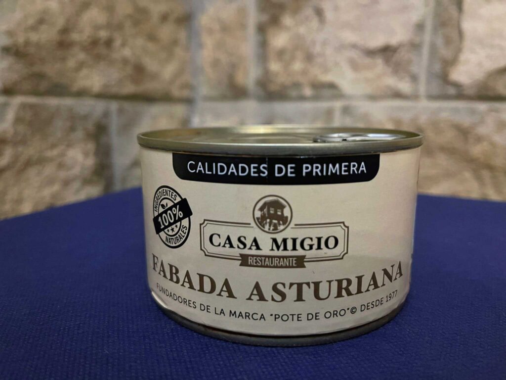 Lata de Fabada Asturiana 100% Natural de Casa Migio